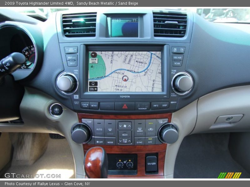 Sandy Beach Metallic / Sand Beige 2009 Toyota Highlander Limited 4WD