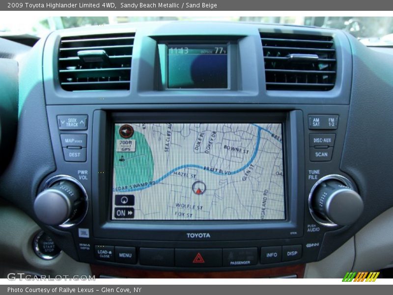 Sandy Beach Metallic / Sand Beige 2009 Toyota Highlander Limited 4WD