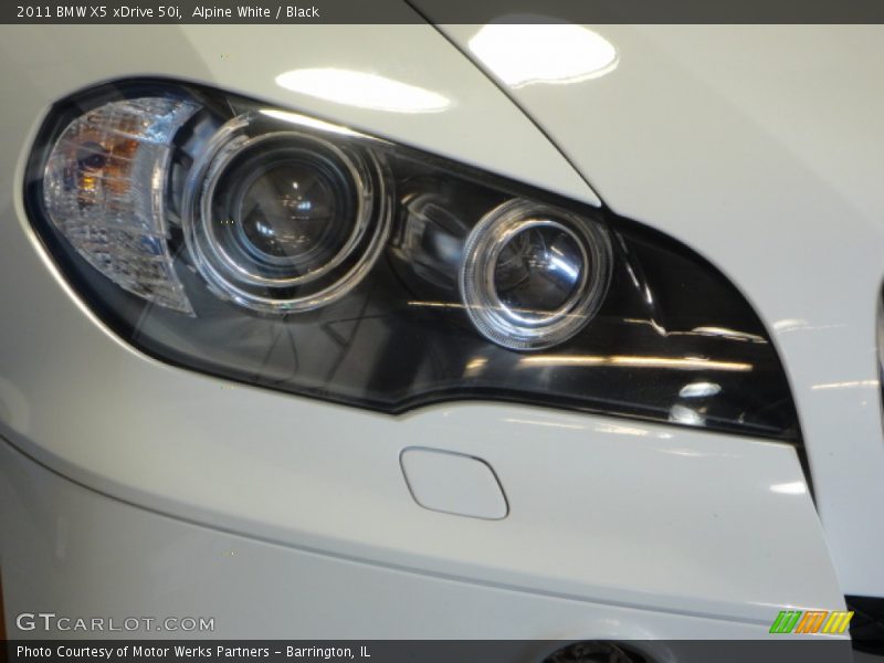 Alpine White / Black 2011 BMW X5 xDrive 50i