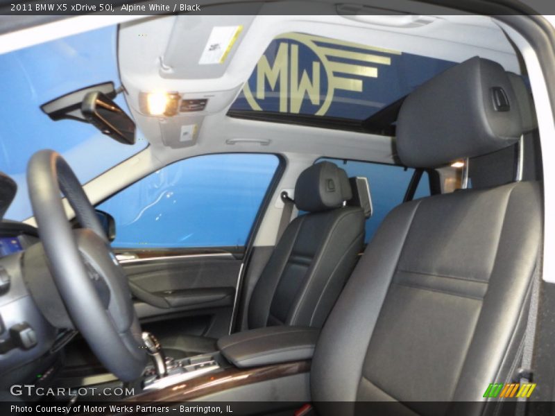 Alpine White / Black 2011 BMW X5 xDrive 50i