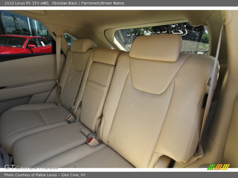 Obsidian Black / Parchment/Brown Walnut 2010 Lexus RX 350 AWD