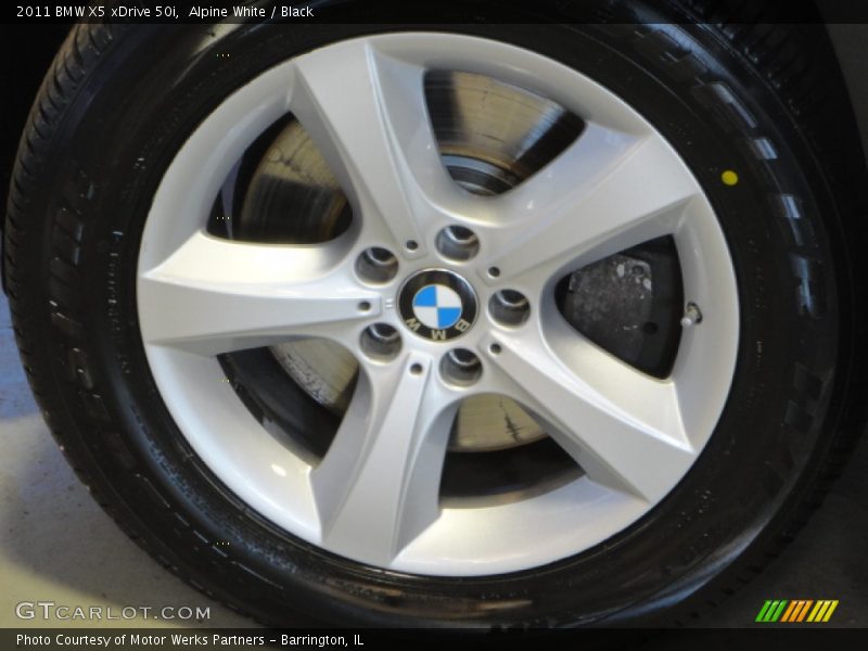 Alpine White / Black 2011 BMW X5 xDrive 50i