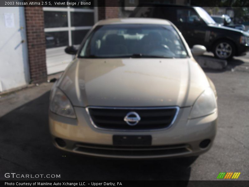Velvet Beige / Blond 2003 Nissan Altima 2.5 S