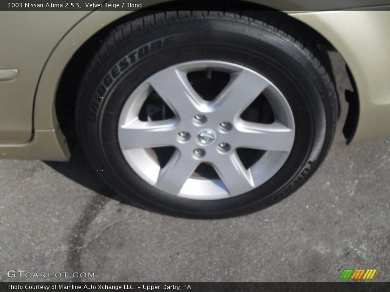 Velvet Beige / Blond 2003 Nissan Altima 2.5 S