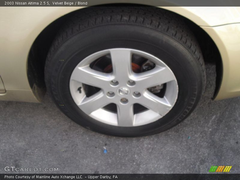 Velvet Beige / Blond 2003 Nissan Altima 2.5 S
