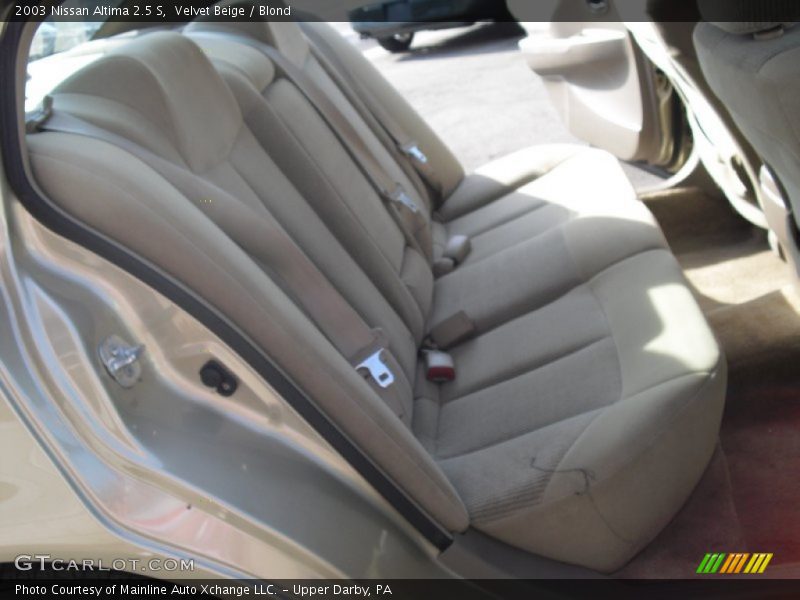 Velvet Beige / Blond 2003 Nissan Altima 2.5 S