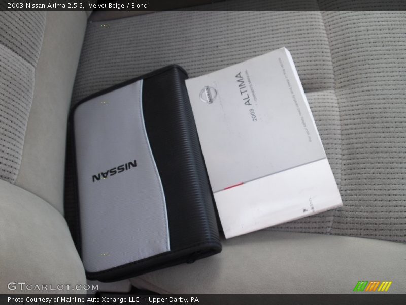 Velvet Beige / Blond 2003 Nissan Altima 2.5 S