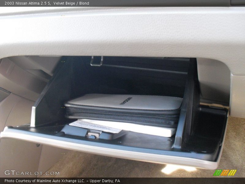 Velvet Beige / Blond 2003 Nissan Altima 2.5 S