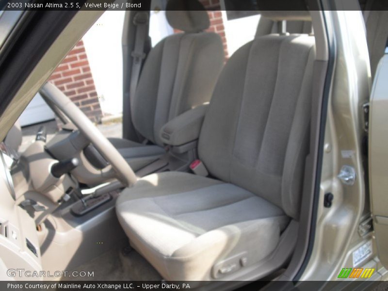 Velvet Beige / Blond 2003 Nissan Altima 2.5 S