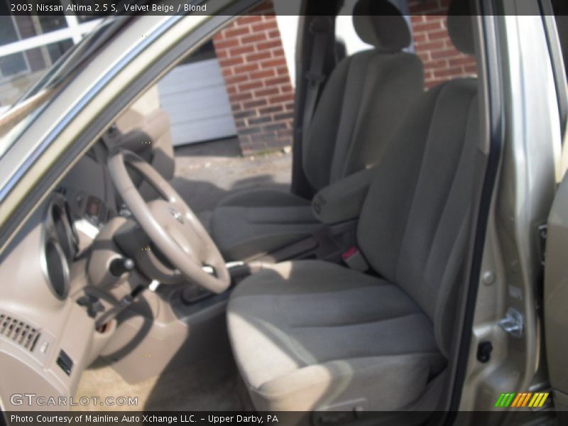 Velvet Beige / Blond 2003 Nissan Altima 2.5 S