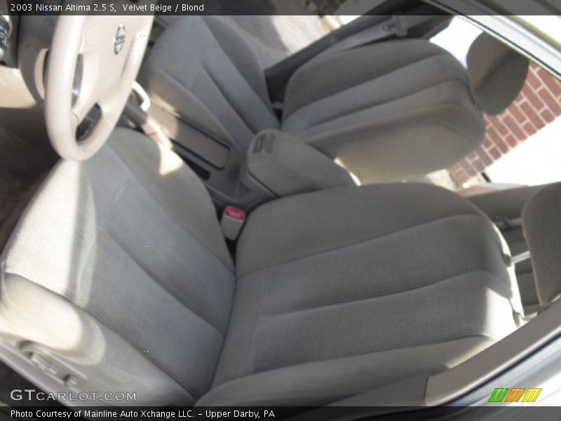 Velvet Beige / Blond 2003 Nissan Altima 2.5 S