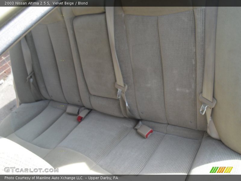 Velvet Beige / Blond 2003 Nissan Altima 2.5 S