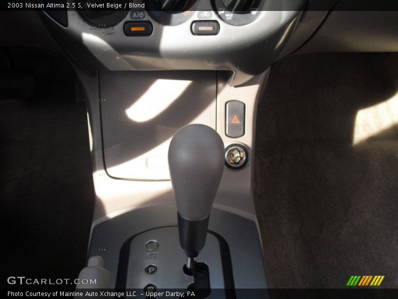 Velvet Beige / Blond 2003 Nissan Altima 2.5 S