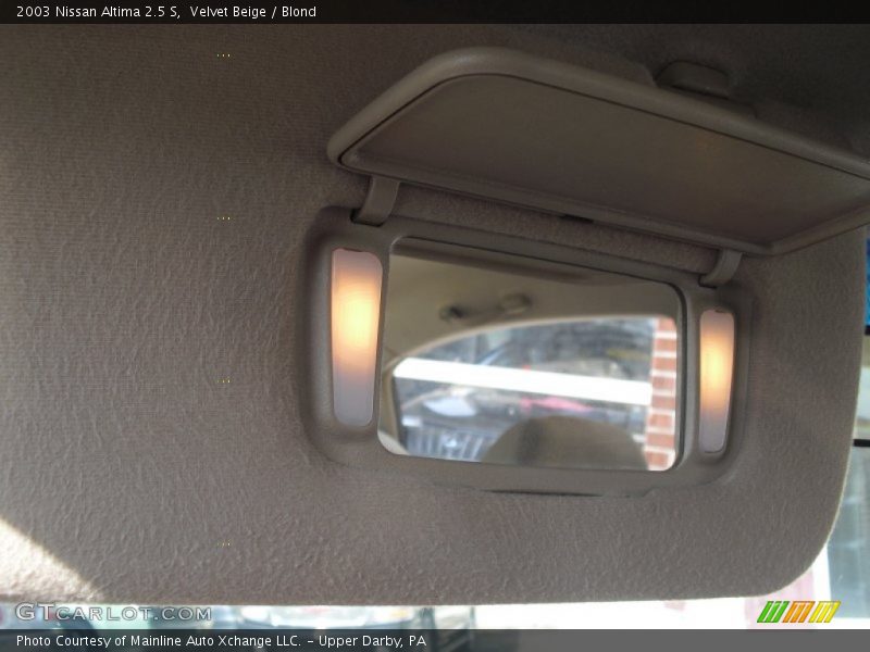 Velvet Beige / Blond 2003 Nissan Altima 2.5 S