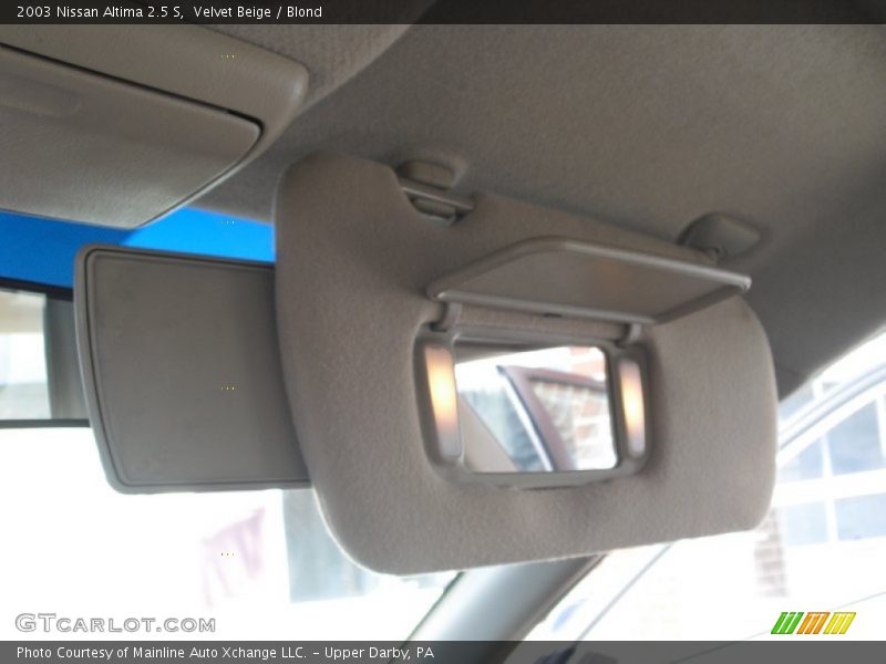 Velvet Beige / Blond 2003 Nissan Altima 2.5 S