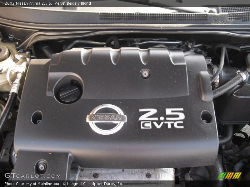 Velvet Beige / Blond 2003 Nissan Altima 2.5 S
