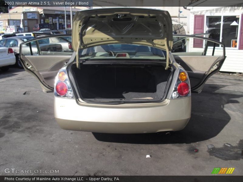 Velvet Beige / Blond 2003 Nissan Altima 2.5 S