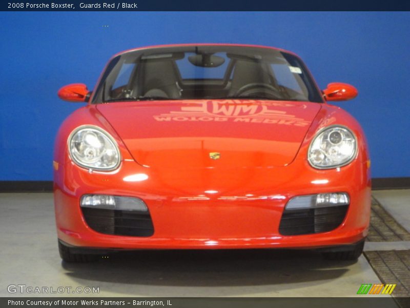Guards Red / Black 2008 Porsche Boxster