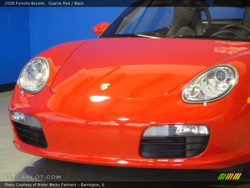 Guards Red / Black 2008 Porsche Boxster