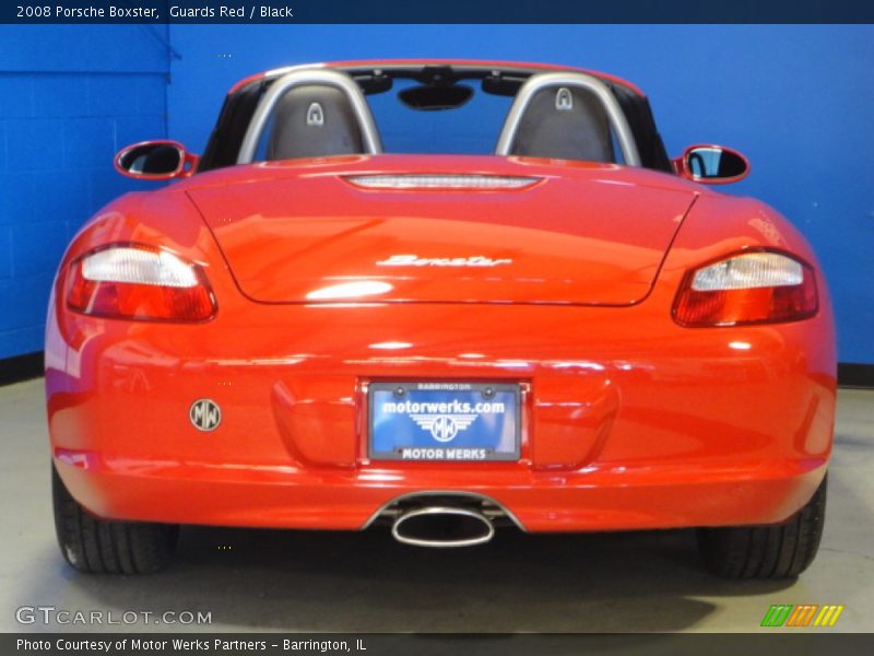 Guards Red / Black 2008 Porsche Boxster