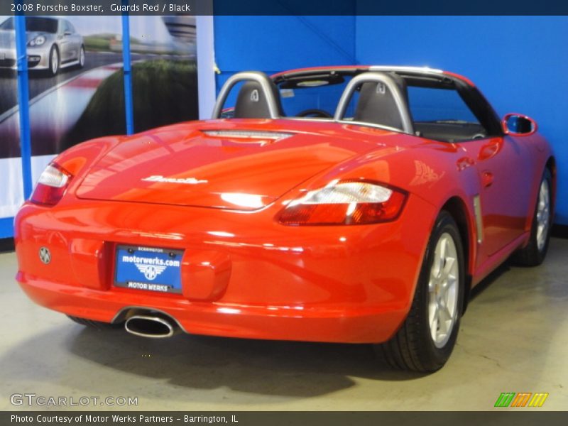Guards Red / Black 2008 Porsche Boxster