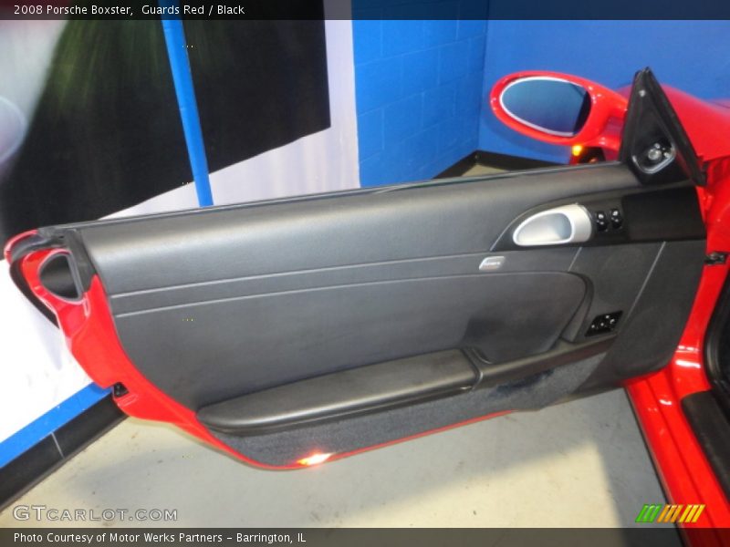 Guards Red / Black 2008 Porsche Boxster