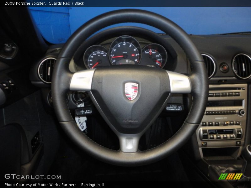 Guards Red / Black 2008 Porsche Boxster