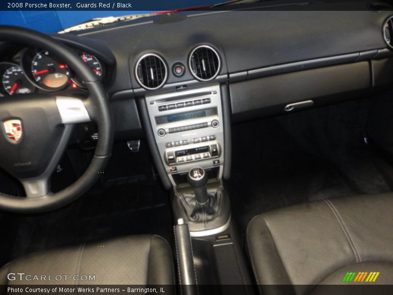 Guards Red / Black 2008 Porsche Boxster