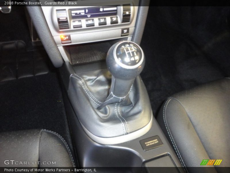 Guards Red / Black 2008 Porsche Boxster