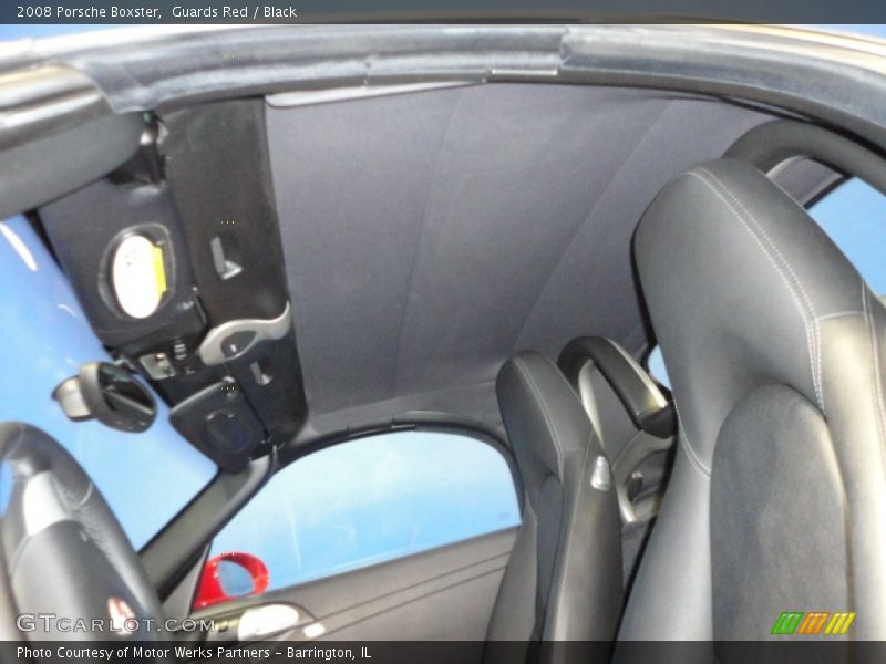 Guards Red / Black 2008 Porsche Boxster