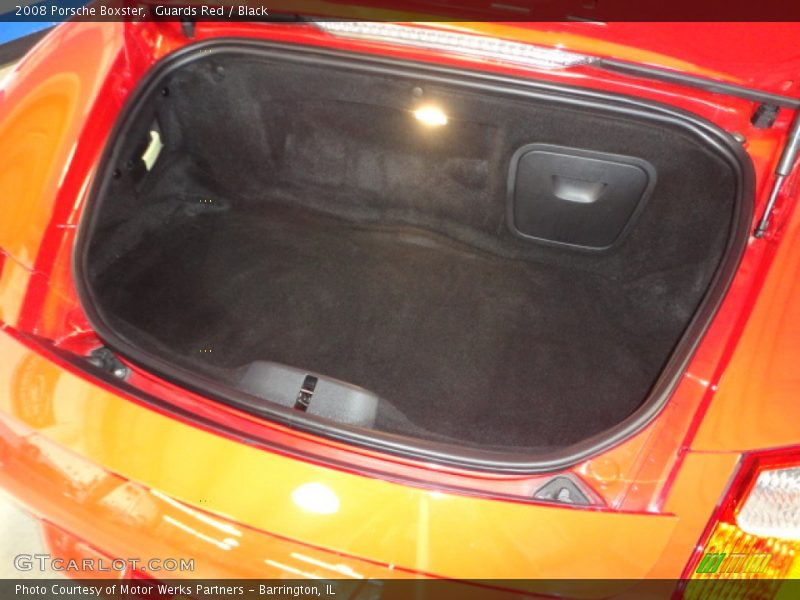 Guards Red / Black 2008 Porsche Boxster