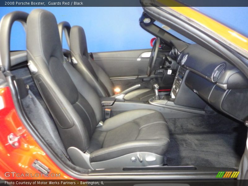 Guards Red / Black 2008 Porsche Boxster