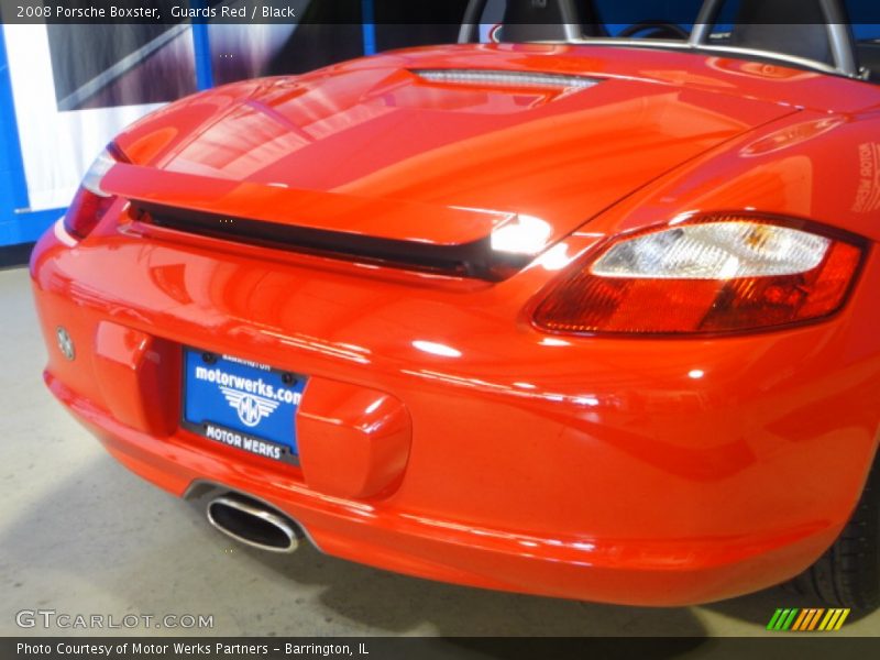 Guards Red / Black 2008 Porsche Boxster