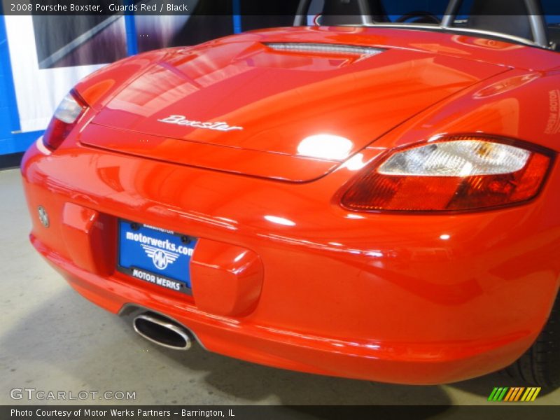 Guards Red / Black 2008 Porsche Boxster