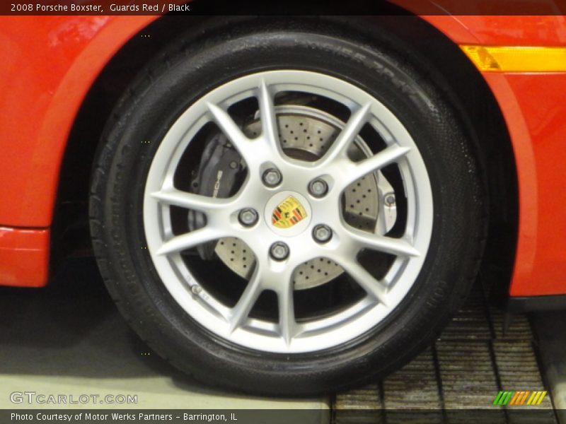 Guards Red / Black 2008 Porsche Boxster