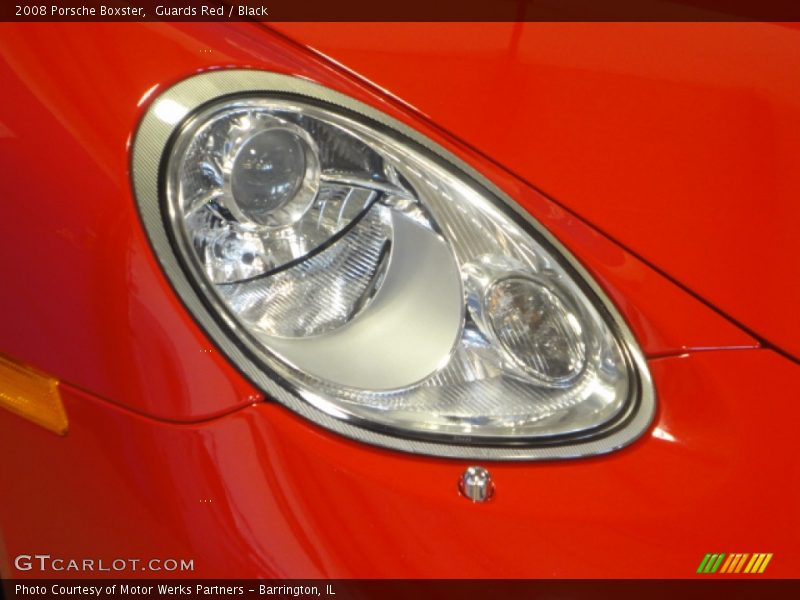 Guards Red / Black 2008 Porsche Boxster