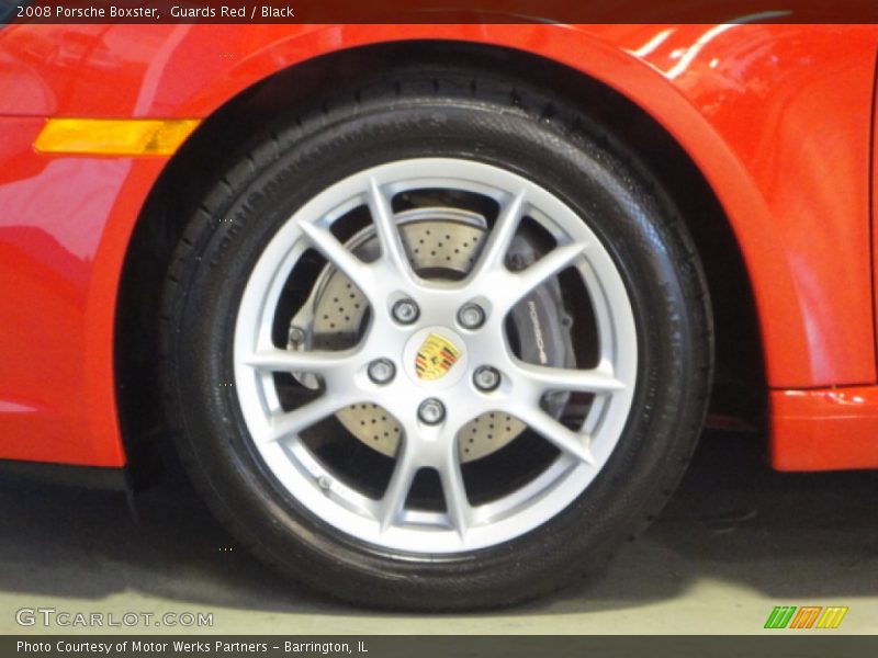 Guards Red / Black 2008 Porsche Boxster
