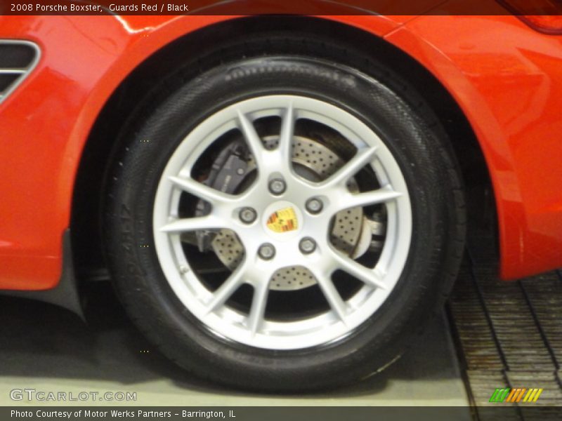Guards Red / Black 2008 Porsche Boxster