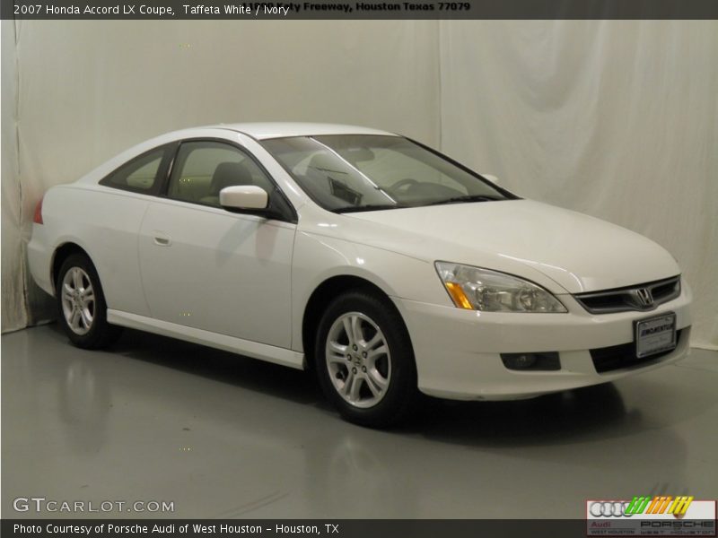 Taffeta White / Ivory 2007 Honda Accord LX Coupe