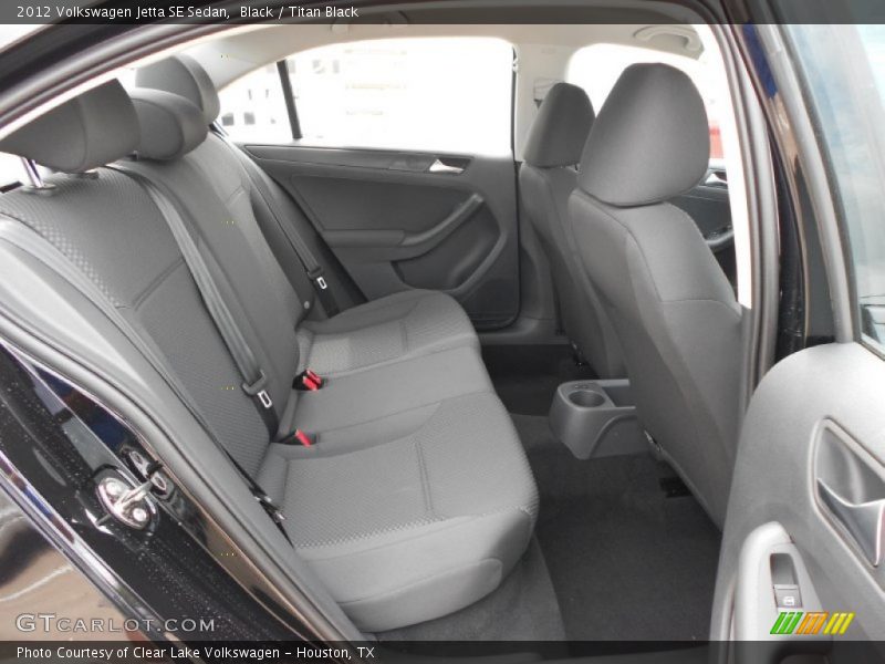 Black / Titan Black 2012 Volkswagen Jetta SE Sedan