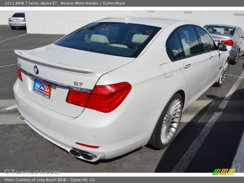 Mineral White Metallic / Oyster/Black 2011 BMW 7 Series Alpina B7