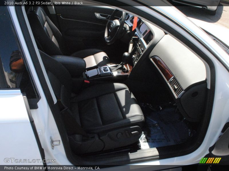 Ibis White / Black 2010 Audi A6 3.2 FSI Sedan