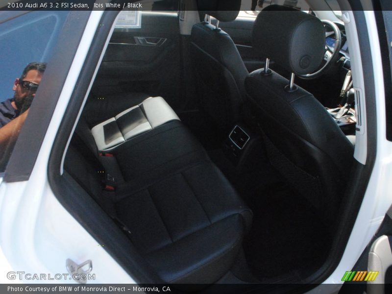 Ibis White / Black 2010 Audi A6 3.2 FSI Sedan