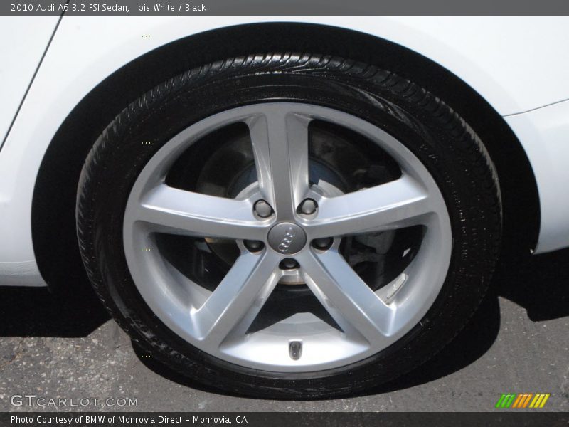 Ibis White / Black 2010 Audi A6 3.2 FSI Sedan