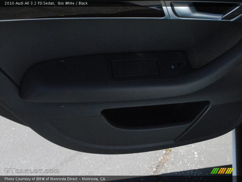 Ibis White / Black 2010 Audi A6 3.2 FSI Sedan