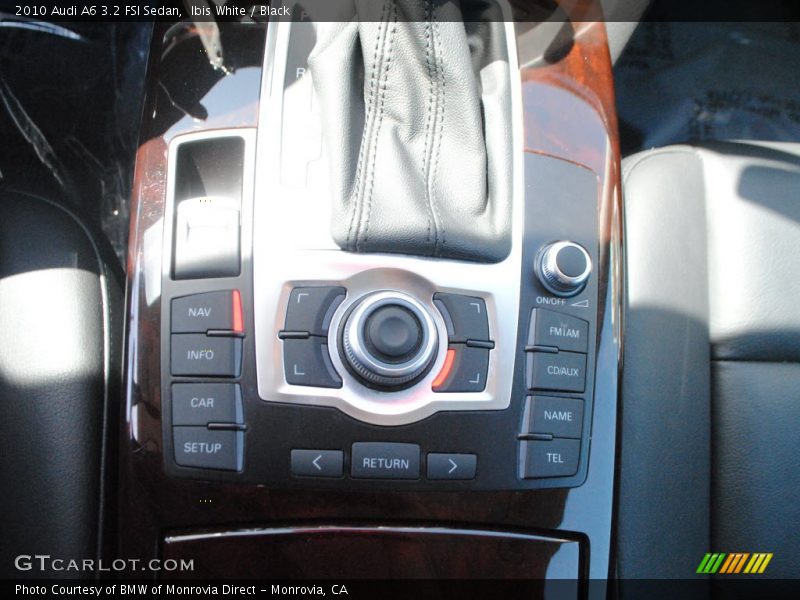 Ibis White / Black 2010 Audi A6 3.2 FSI Sedan