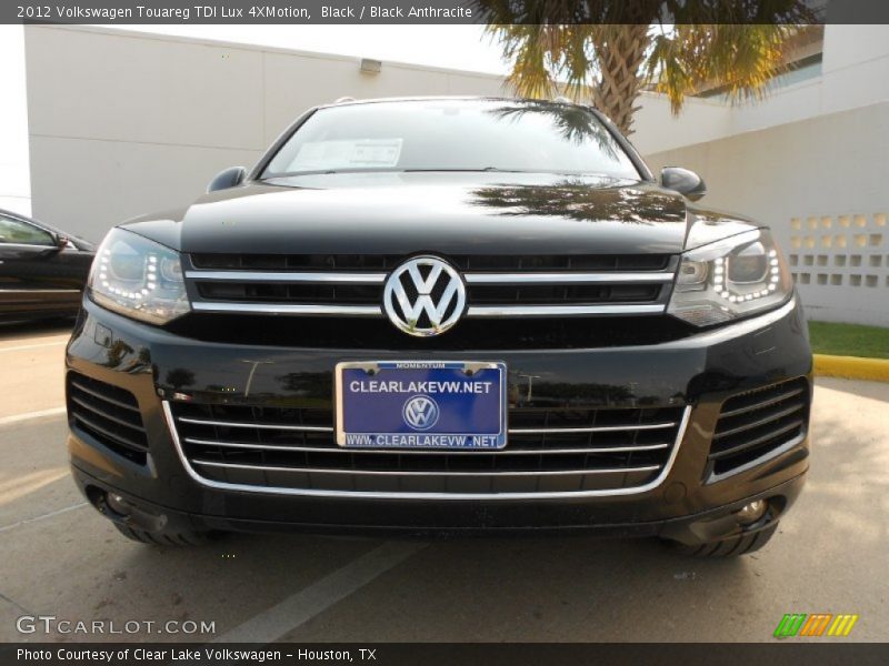 Black / Black Anthracite 2012 Volkswagen Touareg TDI Lux 4XMotion