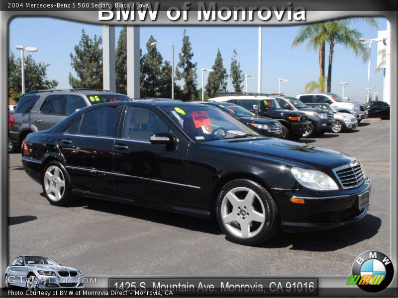 Black / Java 2004 Mercedes-Benz S 500 Sedan