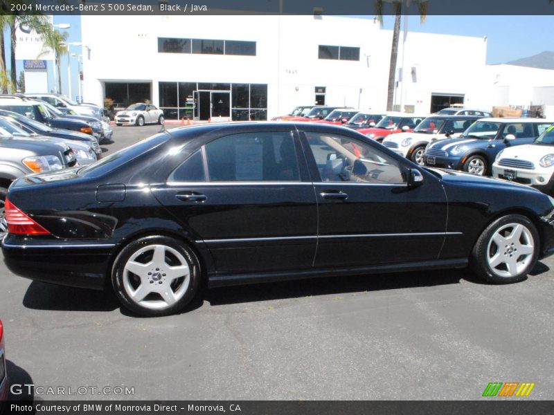 Black / Java 2004 Mercedes-Benz S 500 Sedan