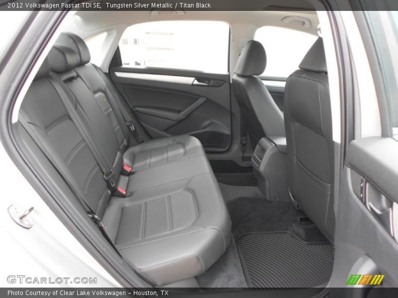 Tungsten Silver Metallic / Titan Black 2012 Volkswagen Passat TDI SE